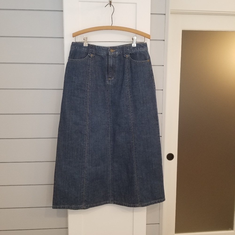 Eddie Bauer Jean Skirt
